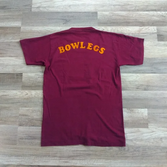 Vintage 70s 80s Single Stitch Glitter Graphic Capricorn Tee Small - Picture 5 of 9